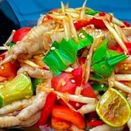 ตำตีนไก่