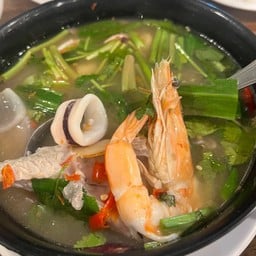 ต้มยำทะเลน้ำใส ขนาดถ้วย Tom Yum seafood with clear water, cup size