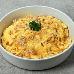 ข้าวไข่ข้นนมสดหมูสับ