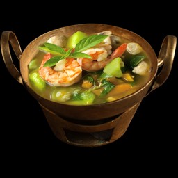 แกงเลียงกุ้งสด