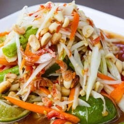 ส้มตำไทย  Thai papaya salad
