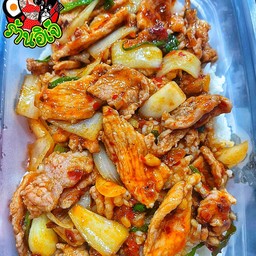 ข้าวผัดพริกเผาไก่