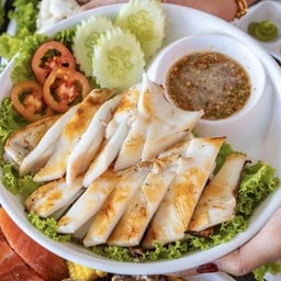 หมึกหอมย่าง 1กิโลกรัม   1 kilo of grilled fragrant squid