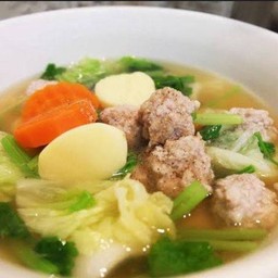 แกงจืดเต้าหู้หมูสับ