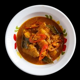 แกงหมูสามชั้นคั่วสับปะรด