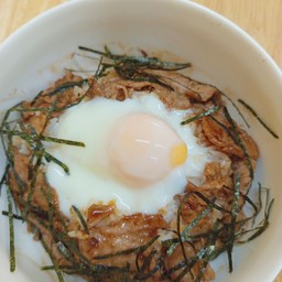 ข้าวด้งหมูทงคัตสึ ไข่ออนเซ็น