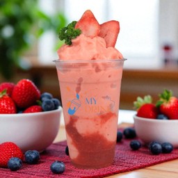 สตรอว์เบอร์รี่นมเปรี้ยว