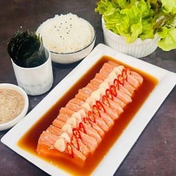 ชุดแซลมอนดอง ขนาด 200 กรัม