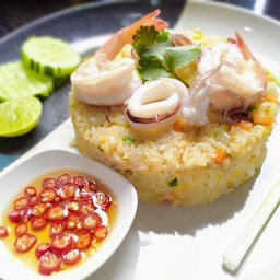 ขัาวผัดทะเล