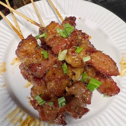 เนื้อย่างแจ่ว 5 ไม้