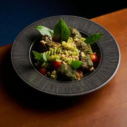 Fusilli Thai Wagyu Meatballs & Thai Pesto
