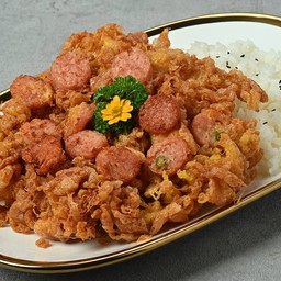 ข้าวไข่ฟูแหนม