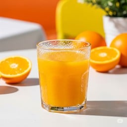 น้ำส้มคั้น 100%