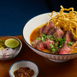 Khao Soi with Grilled Thai Wagyu