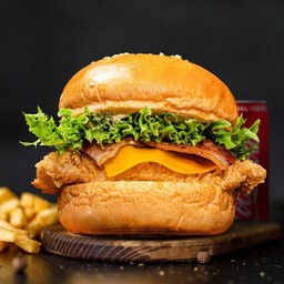 Classic Chicken Burger Combo
