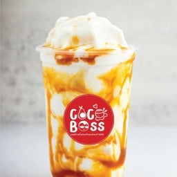 มะพร้าวนมสดปั่น ราดซอสน้ำผึ้ง