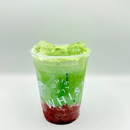 Matcha Strawberry Latte