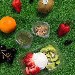 Greek yogurt ชุดจัมโบ้ Set S ขนาดสกู๊ป 75-78 กรัม (เลือกผลไม้ได้)