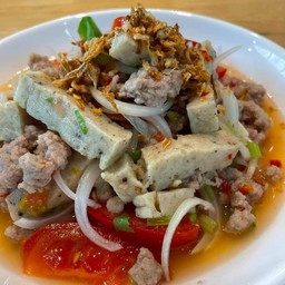 ยำหมูยอ+หมูสับ