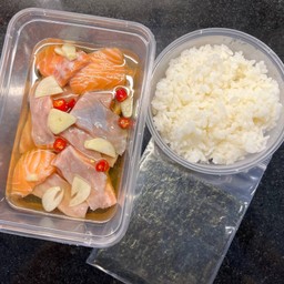 Set เนื้อบราวน์ดองน้ำปลา