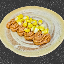 คัสตาร์ดชาไทย+ข้าวโพด