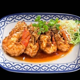 กุ้งทอดกระเทียม
