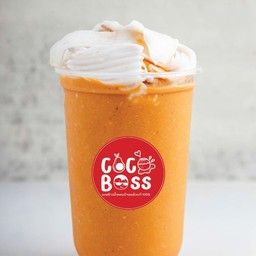 ชาไทย มะพร้าวนมสดปั่น