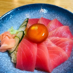 Tuna Don ไข่แดงดอง