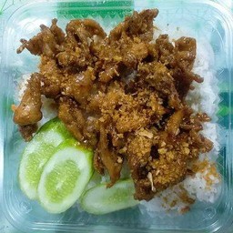 หมูทอดกระเทียมพริกไทย