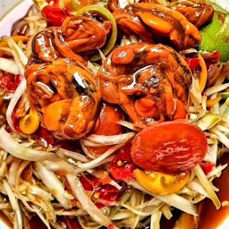 ตำป่า หอยดอง