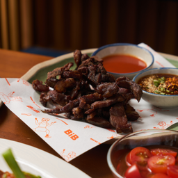 Fried Sun-Dried Thai Wagyu Tongue