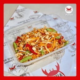 ตำไทยเครื่องแน่น อร่อยจริง กินกับกุ้งแล้วต้องร้องว้าว