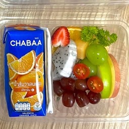 ผลไม้สด+น้ำผลไม้