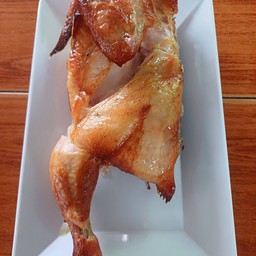 ไก่อบครึ่งตัว