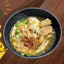 จั๊บญวนอุบล,เตี๋ยวไก่,ข้าวมันไก่ เต็งหนึ่ง @บางปลา