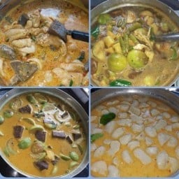 ขนมจีน4น้ำยาแกงใต้