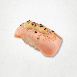 Salmon Aburi Mayo Nigiri l แซลมอนเบิร์นมาโย นิกิริ