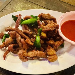 หมูแดดทอด