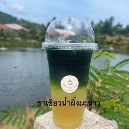 ชาเขียวน้ำผึ้งมะนาว
