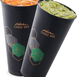 ชานมเย็น+ชาเขียวเย็น