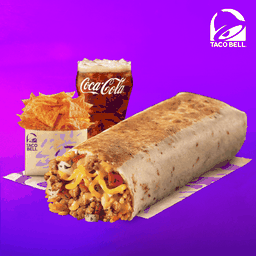 [อร่อยซ่ากับโค้ก] Grilled Stuft Burrito Combo