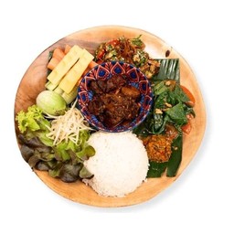 ข้าวแกงชุดถาดกะยา