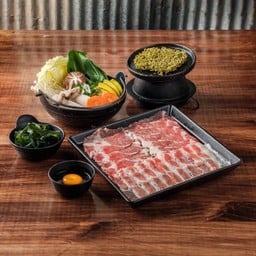 ชุดอิ่มคุ้มรวม(มีทั้งหมูและเนื้อ)