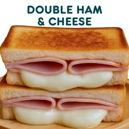 ดับเบิ้ลแฮมชีสแซนวิช