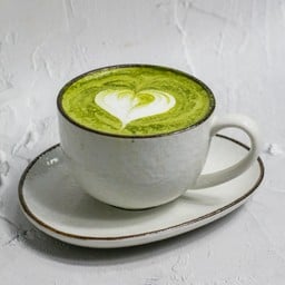 มัทฉะลาเต้ร้อน (HOT MATCHA LATTE)