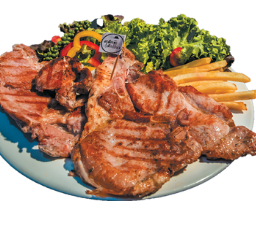 Set 7 สเต็ก หมู +พอร์ครอพ +สันคอ