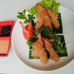 กุ้งชุบแป้งทอด