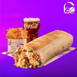 [อร่อยซ่ากับโค้ก] California Burrito Combo