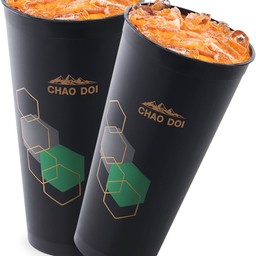 ชานมเย็น+ชานมเย็น