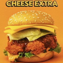 เบอร์เกอร์สะโพกไก่ทอด Go Chicky EXTRA